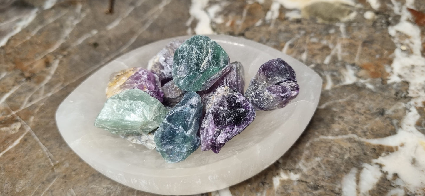 Rainbow Fluorite Rough - 2-3cm