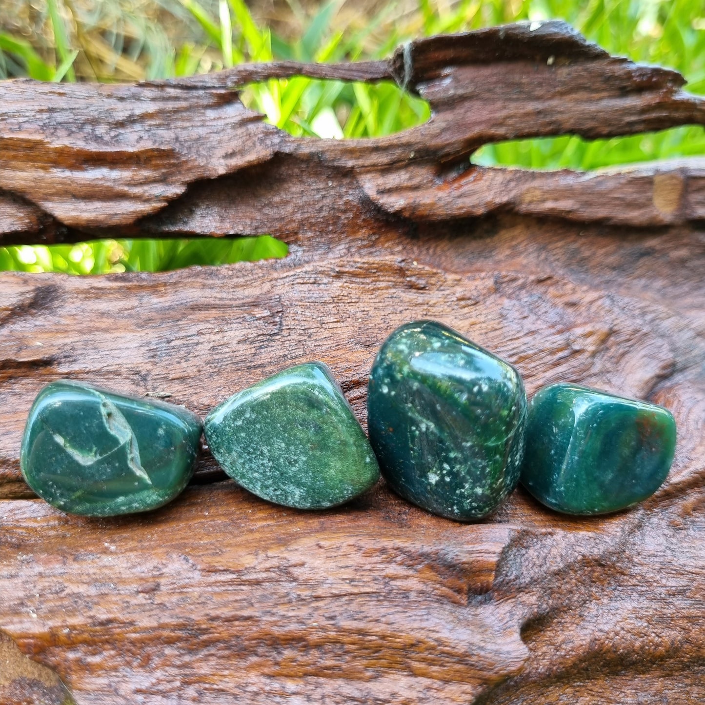 Bloodstone Tumbled Stone