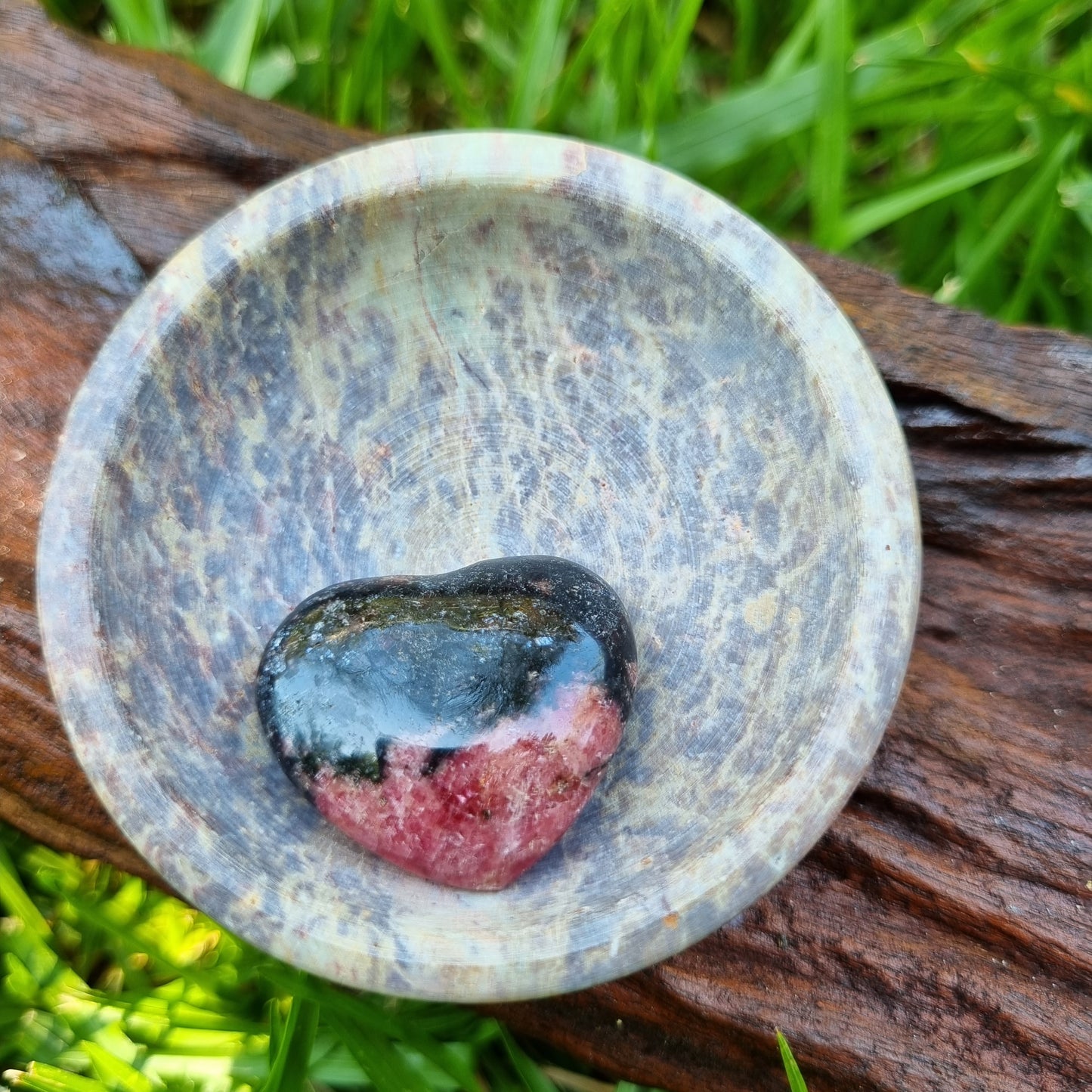 Rhodonite Tiny Heart
