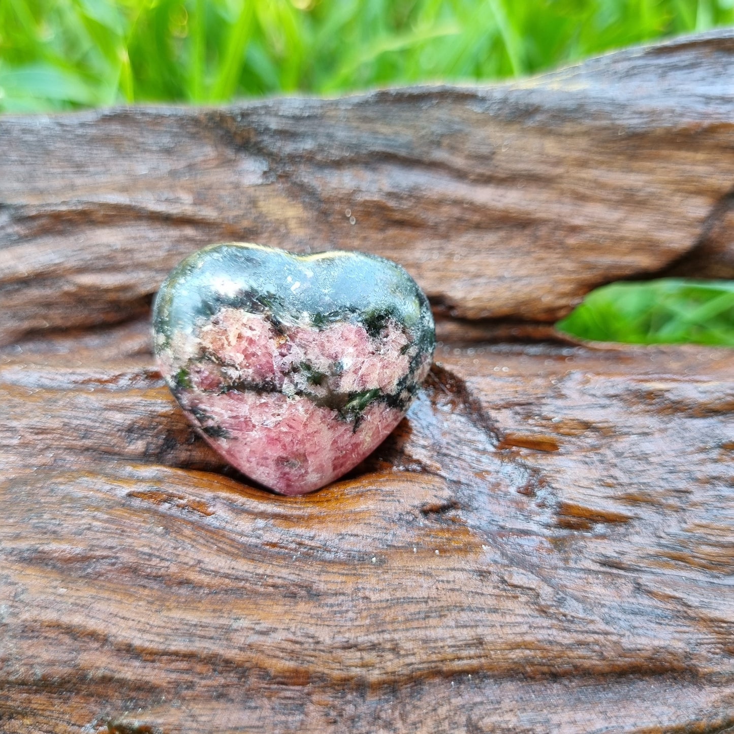 Rhodonite Tiny Heart