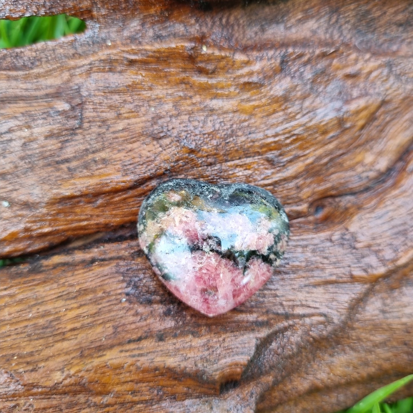 Rhodonite Tiny Heart