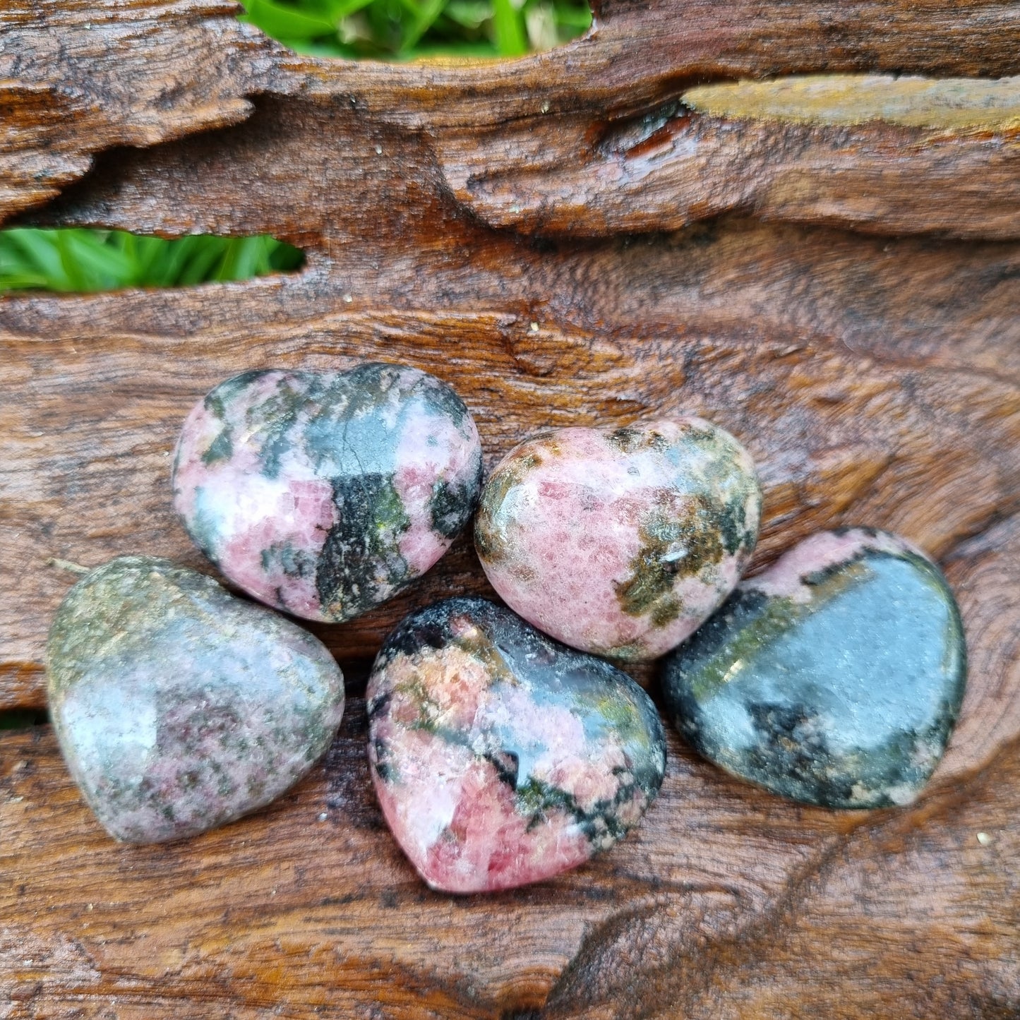 Rhodonite Tiny Heart