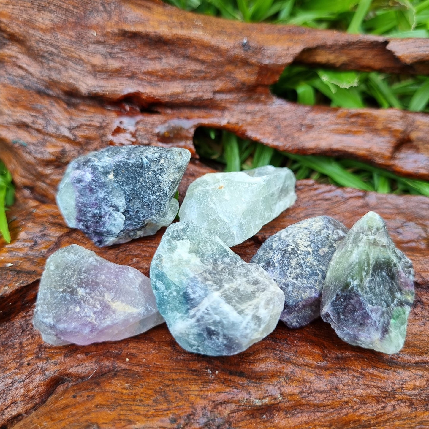 Rainbow Fluorite Rough - 2-3cm