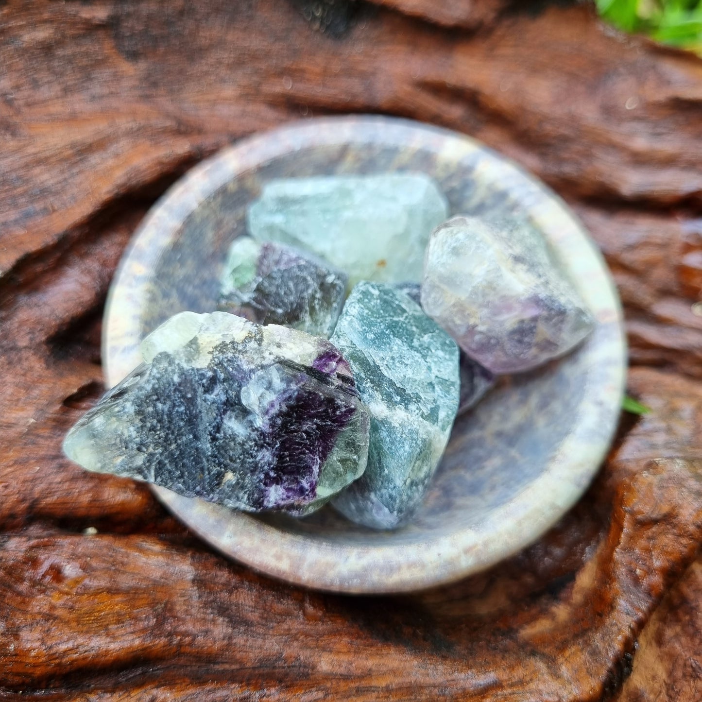 Rainbow Fluorite Rough - 2-3cm