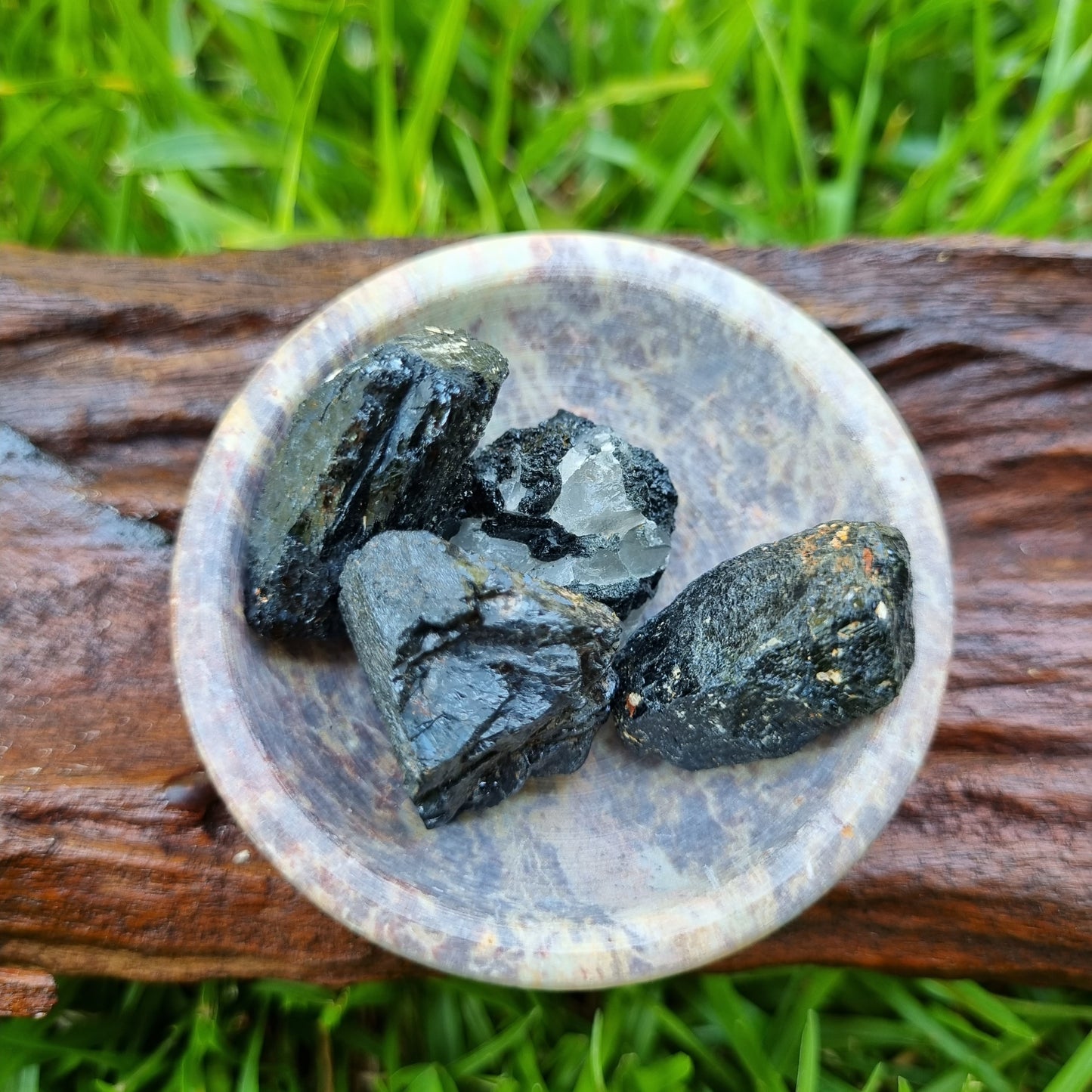 Black Tourmaline Rough - 2-3cm