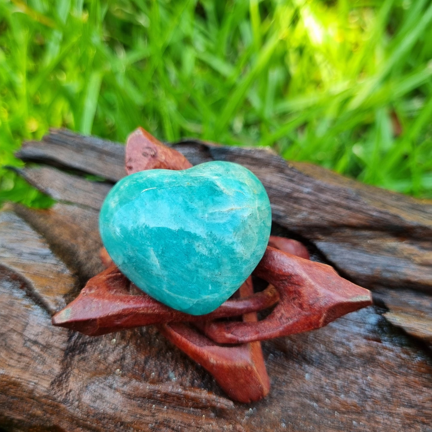 Amazonite Tiny Heart