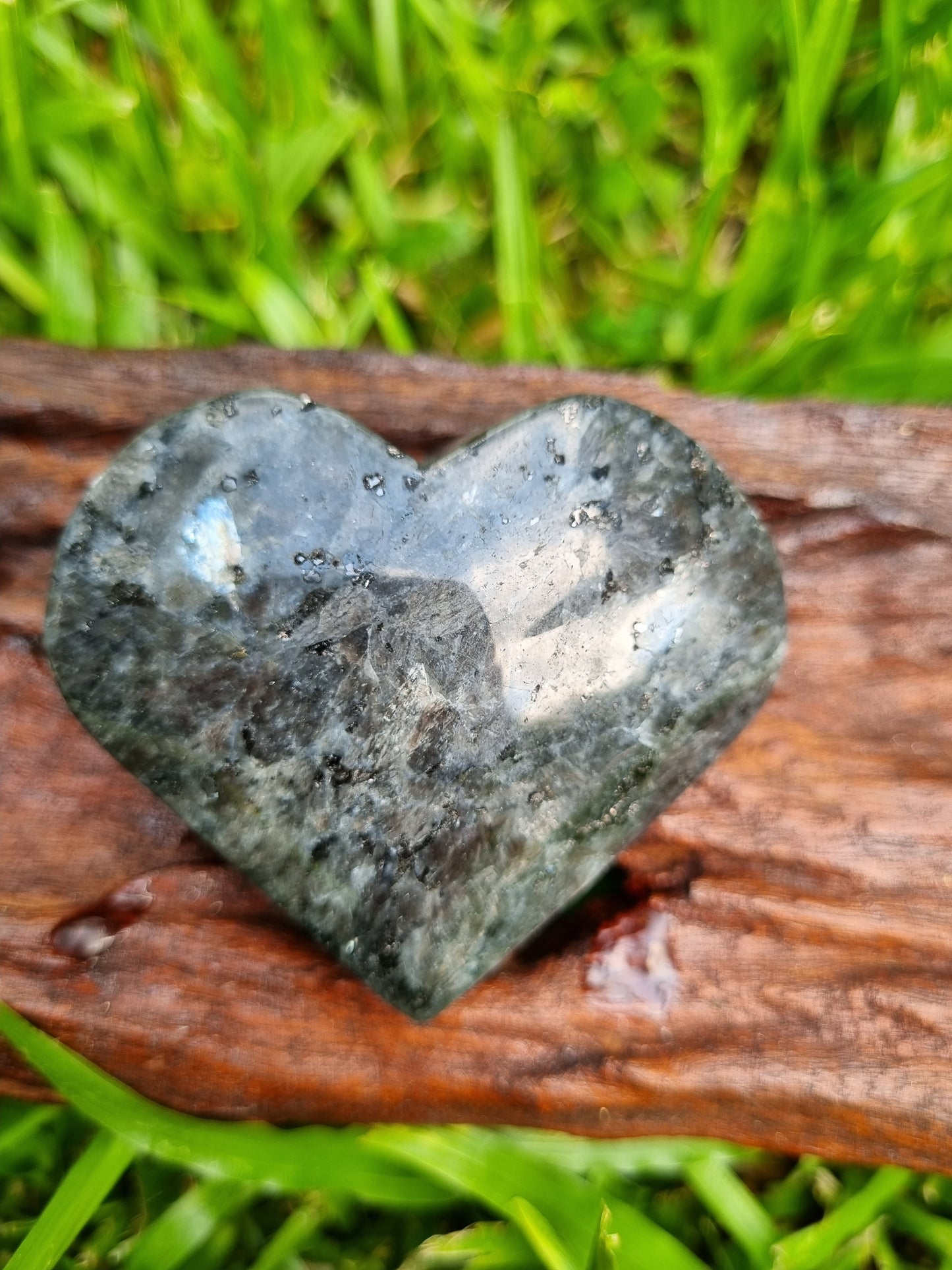 Larvikite Heart