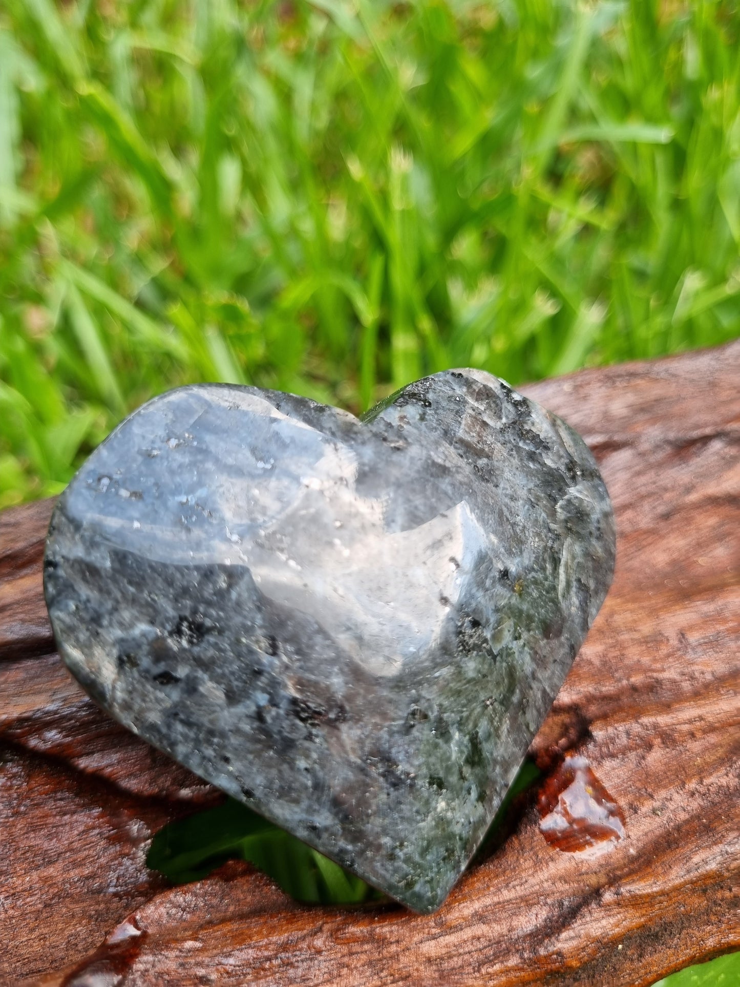 Larvikite Heart