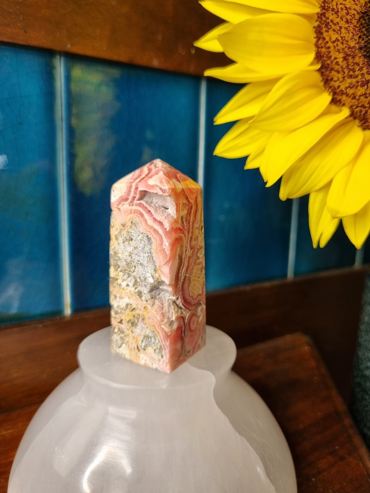 Rhodochrosite Tower 3