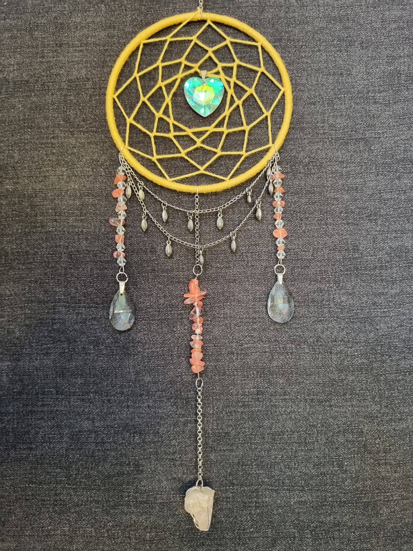 Rose Quartz Lovin' Sun and Dream Catcher