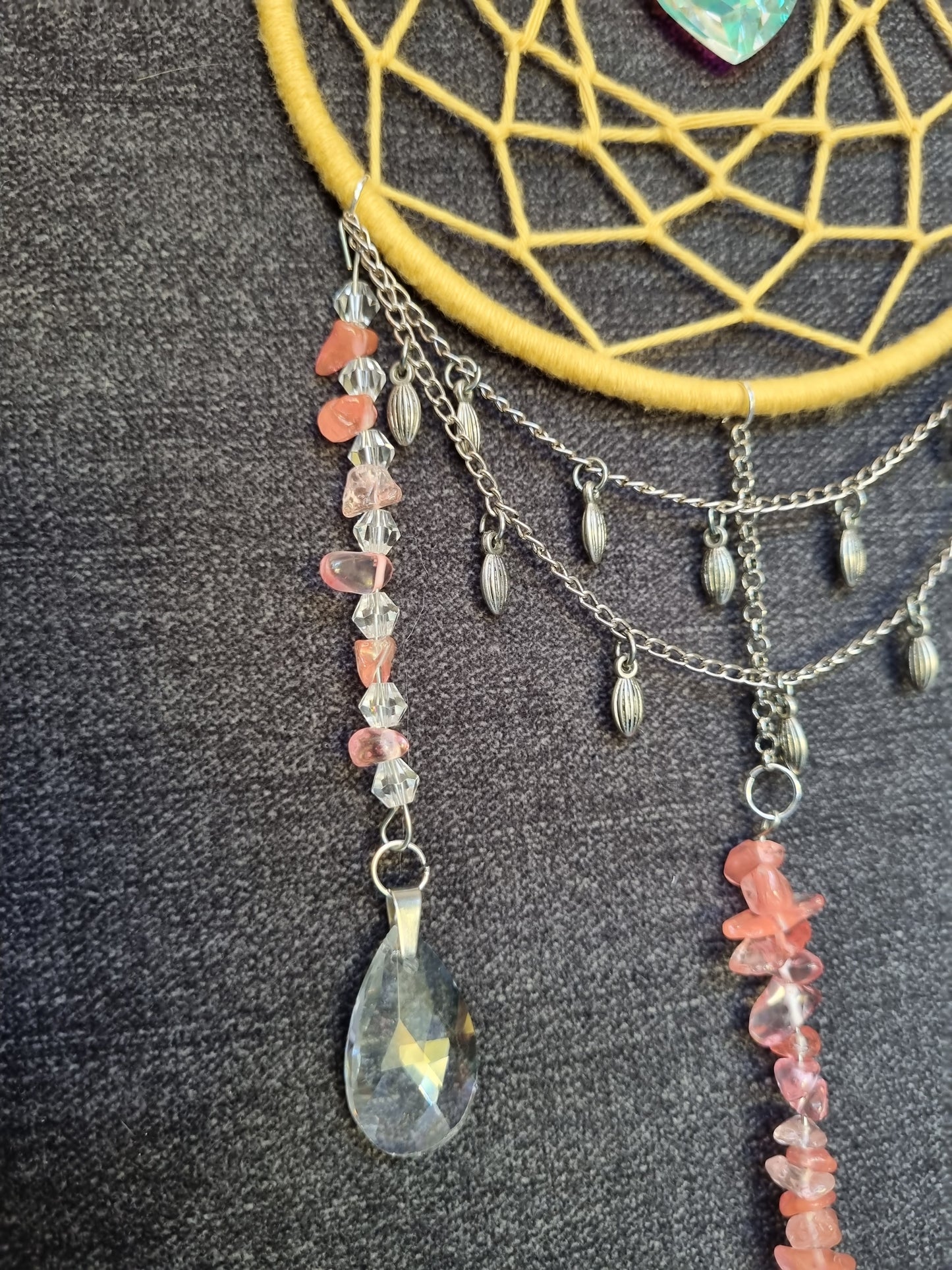 Rose Quartz Lovin' Sun and Dream Catcher