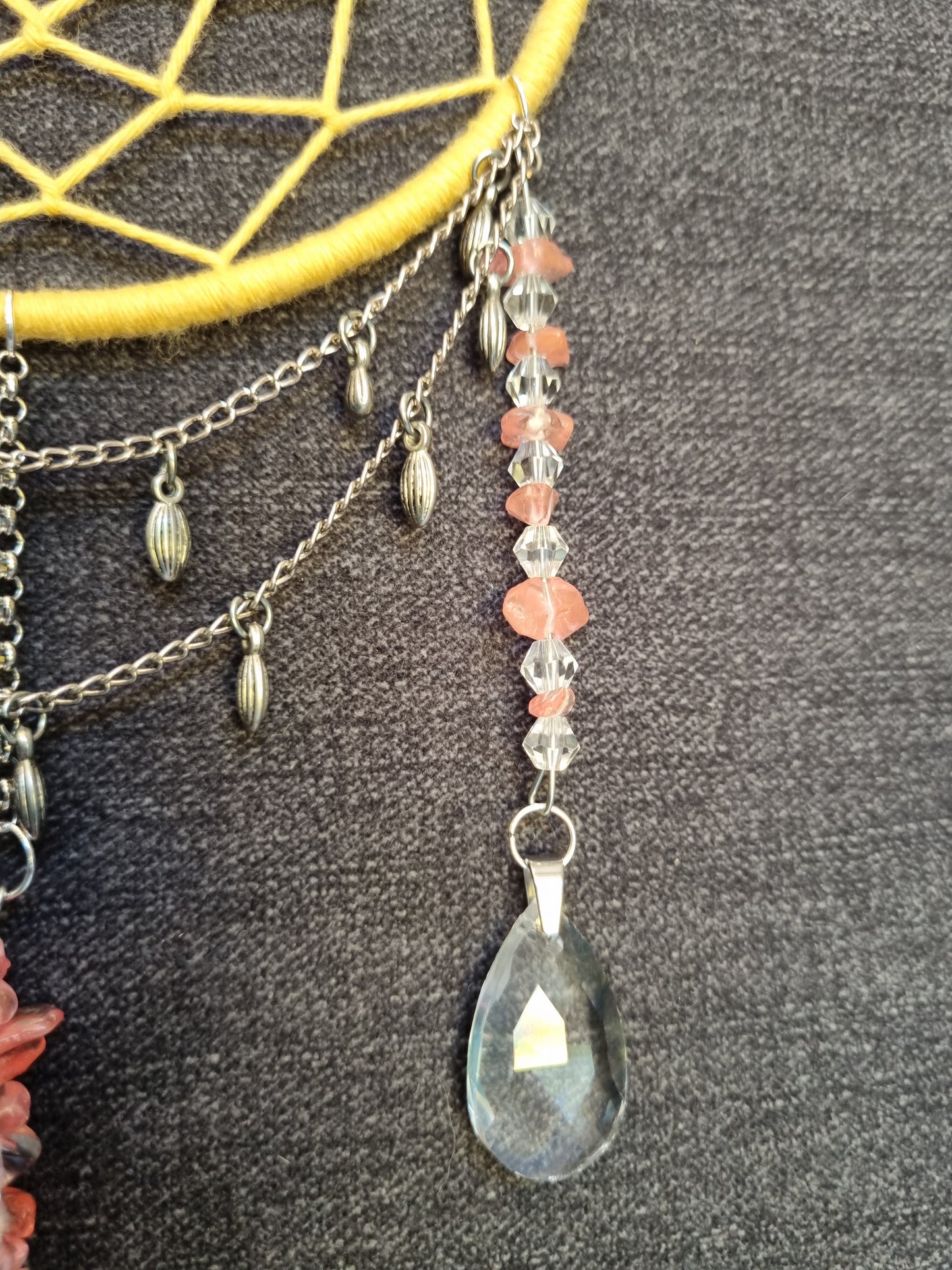 Rose Quartz Lovin' Sun and Dream Catcher