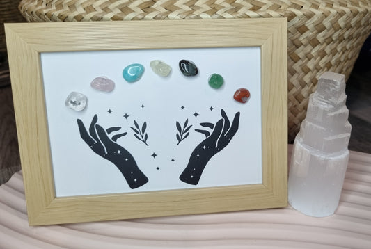 Magik Hands Crystal Frame
