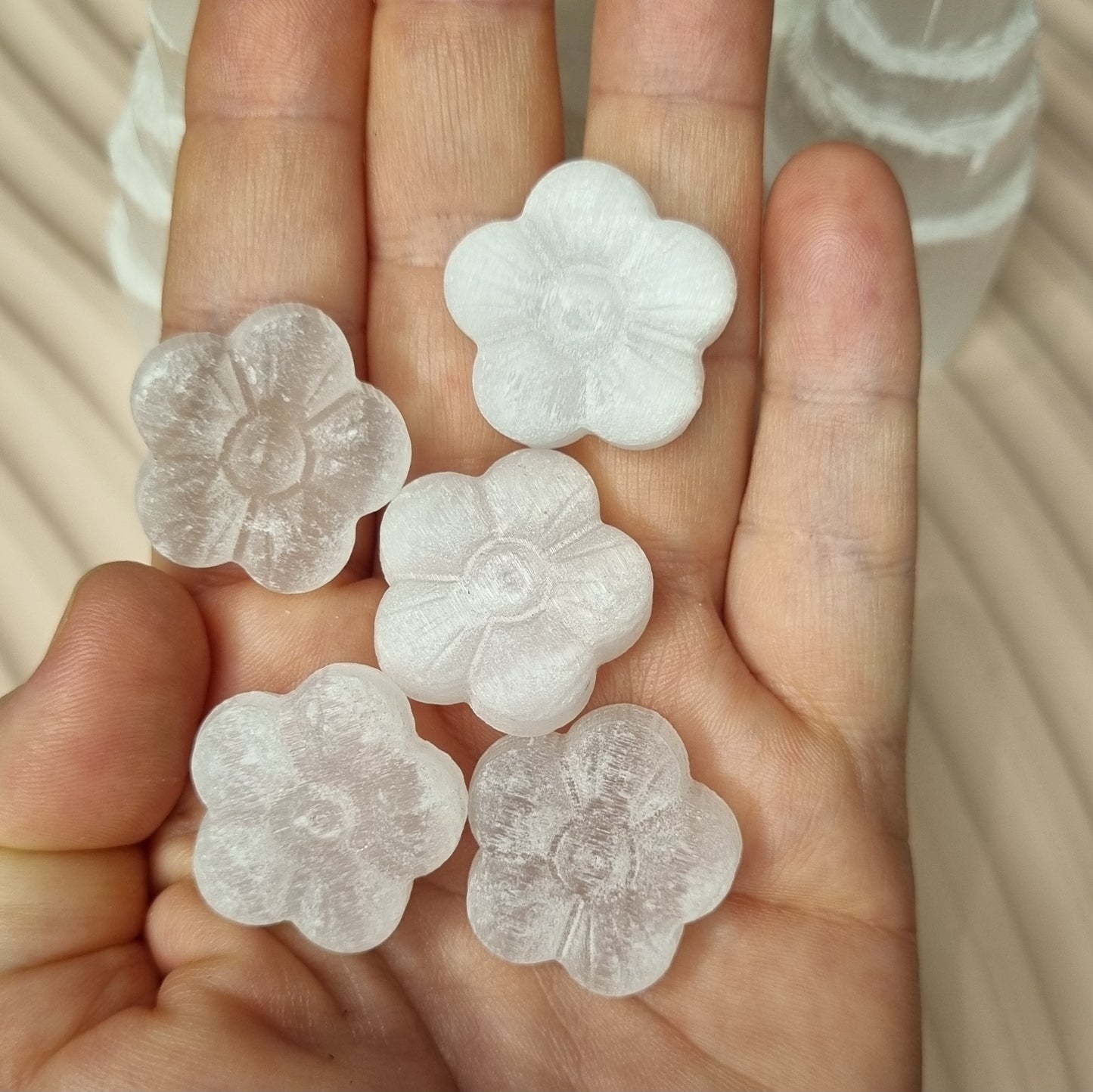Selenite Flowers