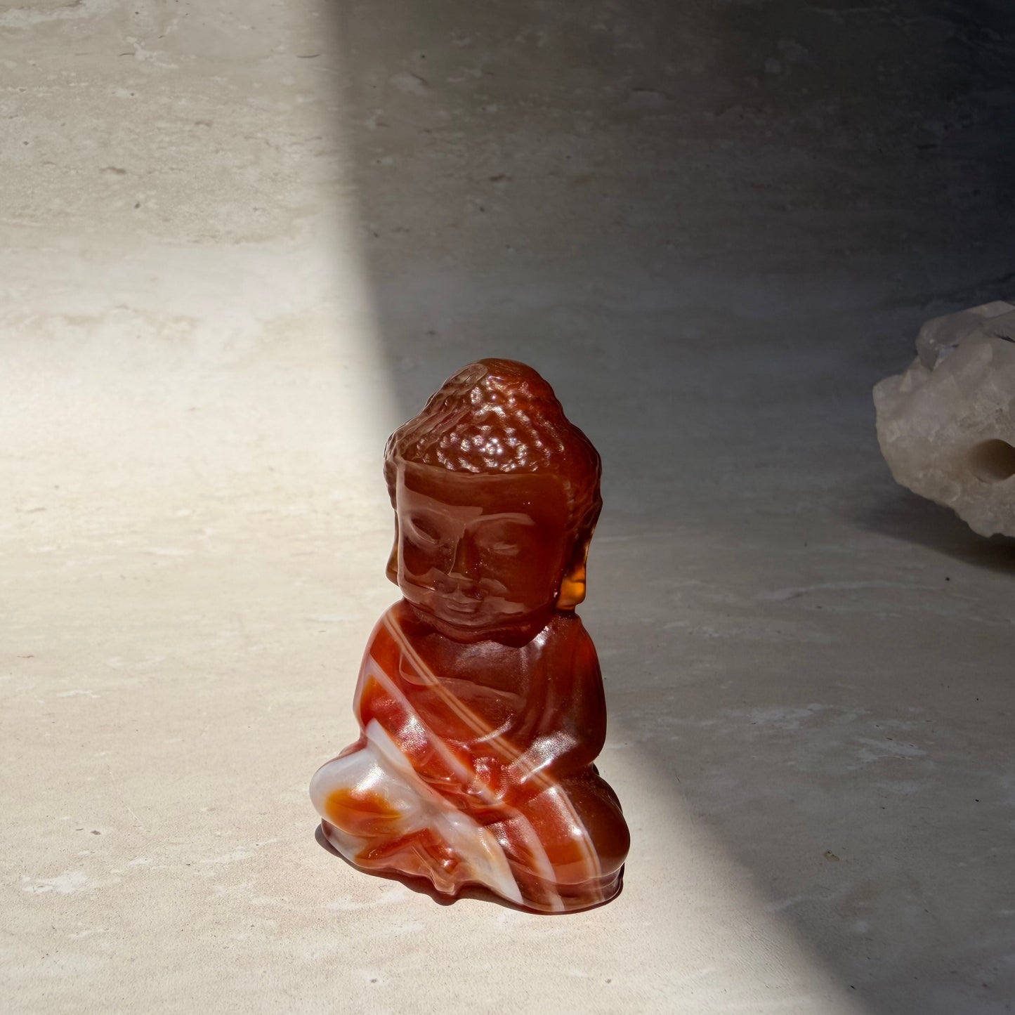Carnelian Buddha