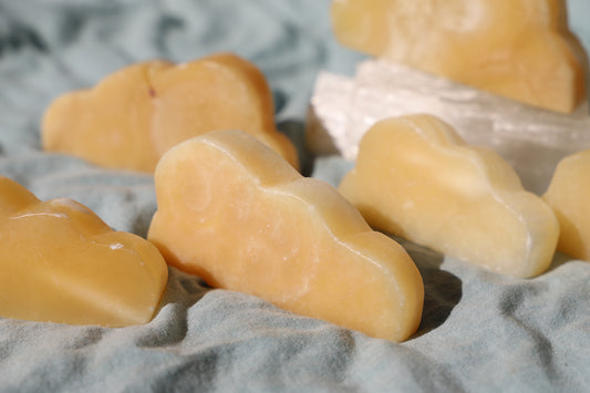 Orange Calcite Cloud