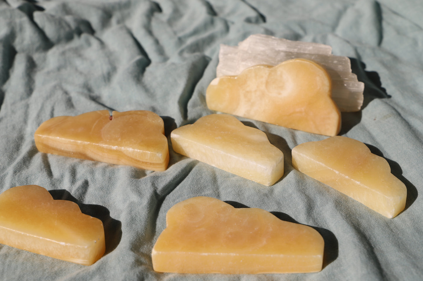 Orange Calcite Cloud