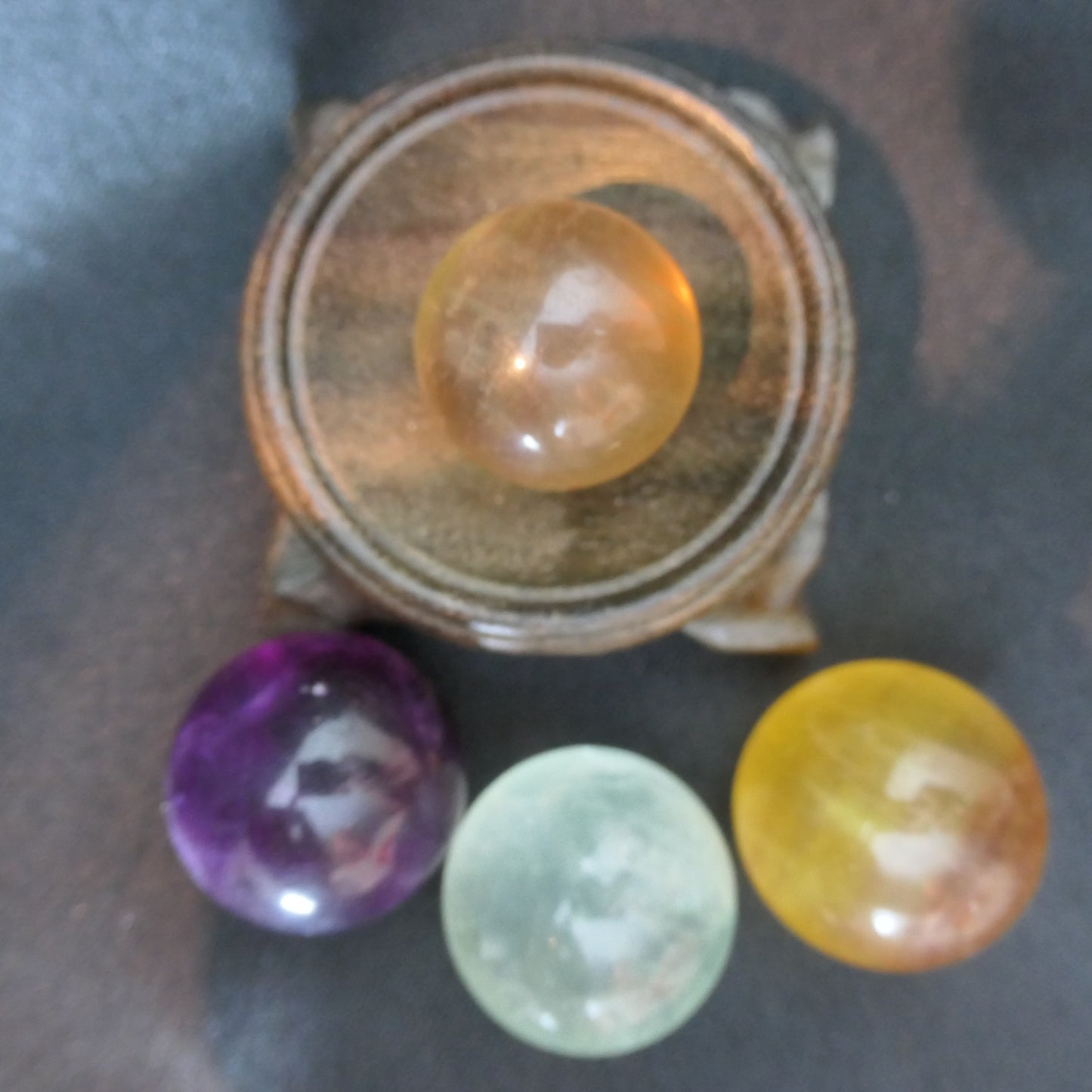Fluorite sphere - mini