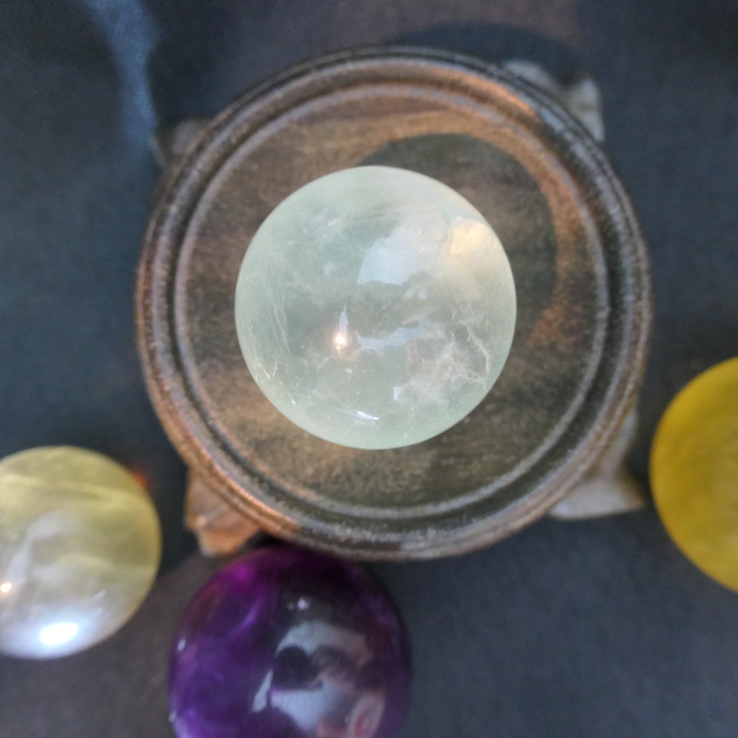 Fluorite sphere - mini