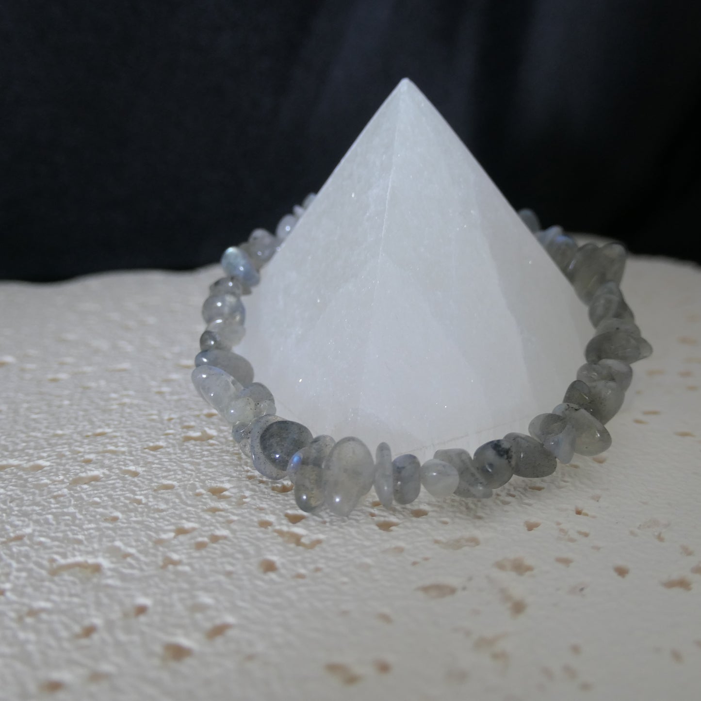 Labradorite Chip Bracelet - Adjustable