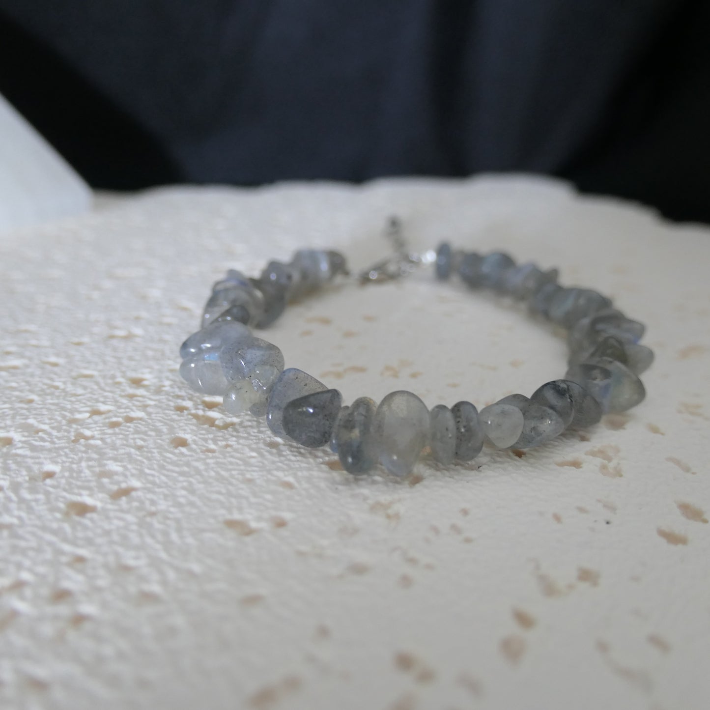 Labradorite Chip Bracelet - Adjustable