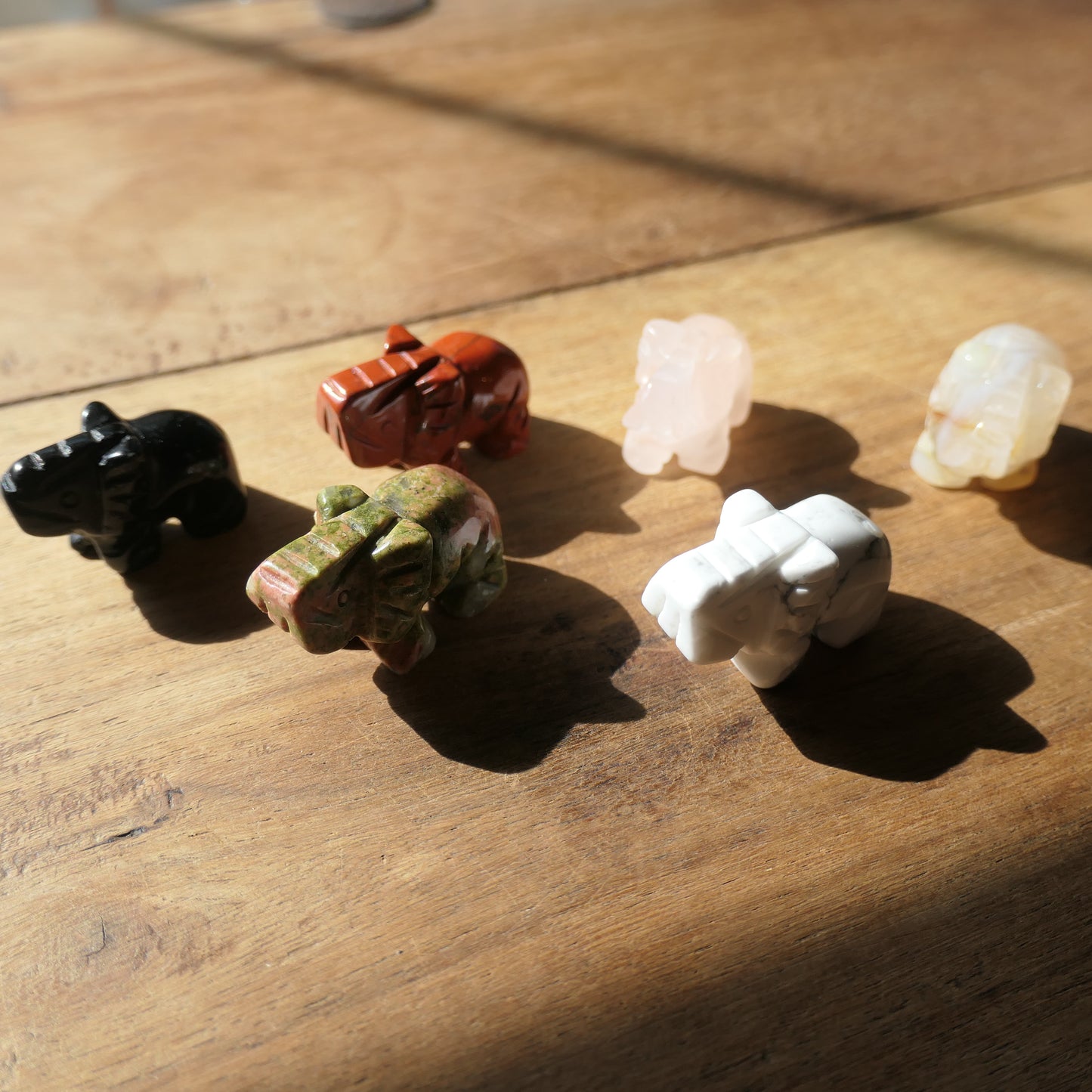 Small Elephant Carvings