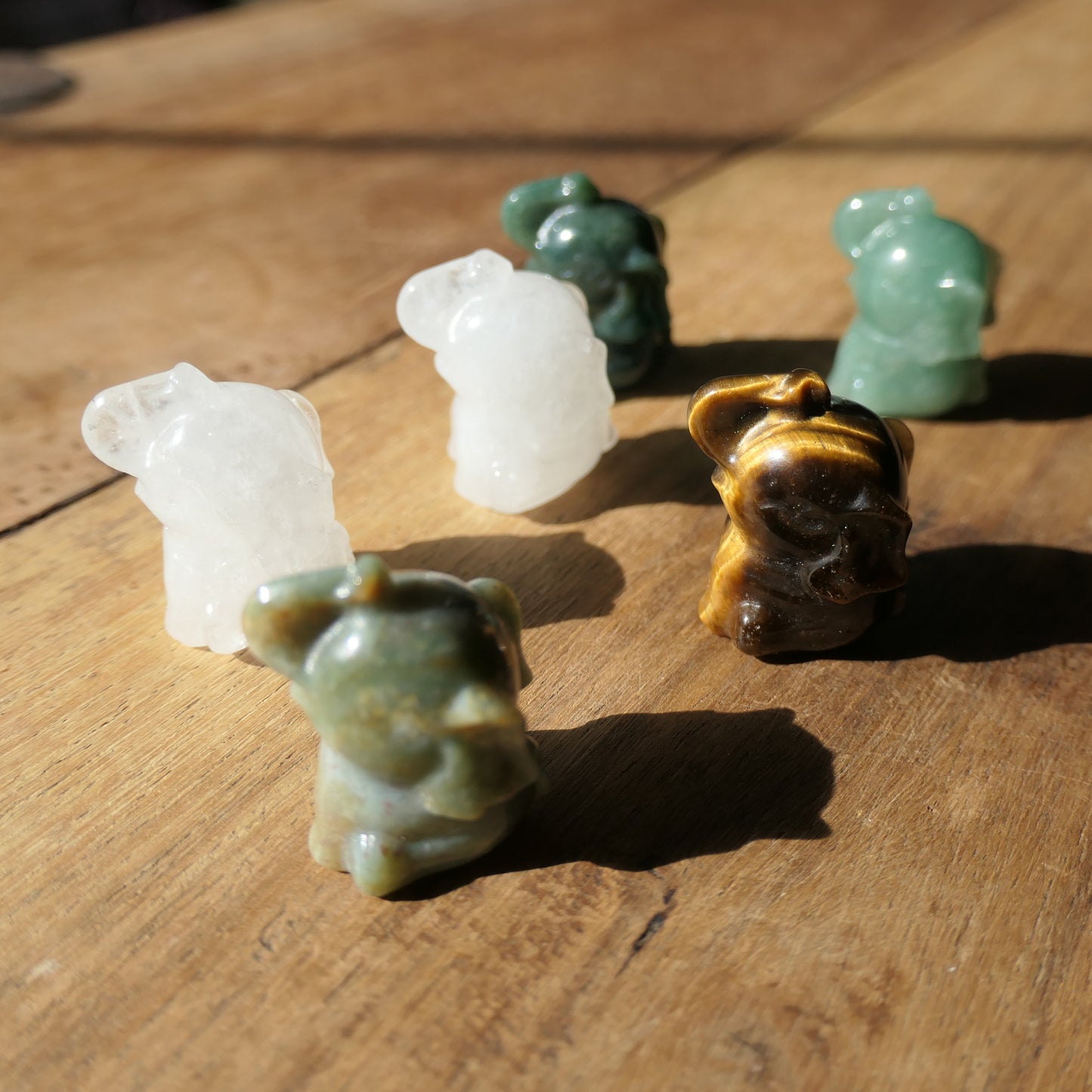 Happy Elephant Carvings