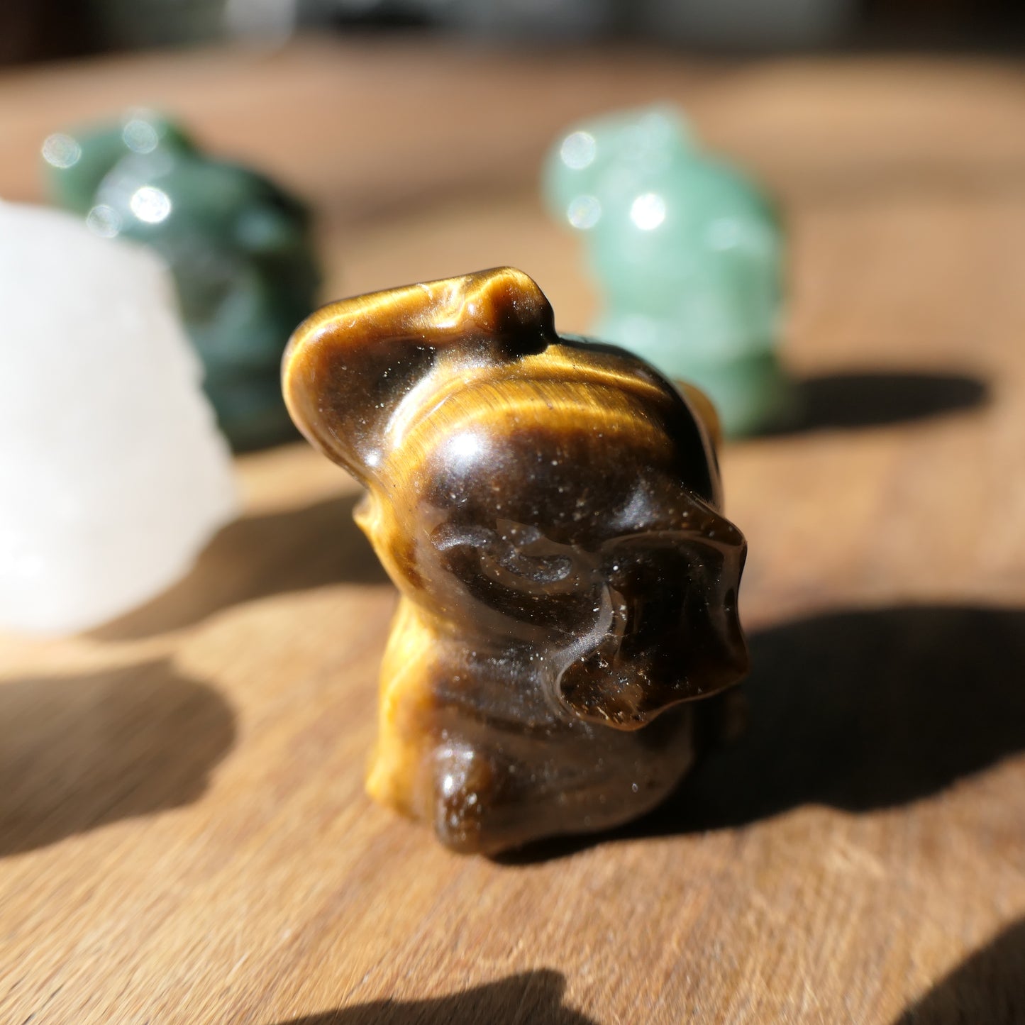 Happy Elephant Carvings