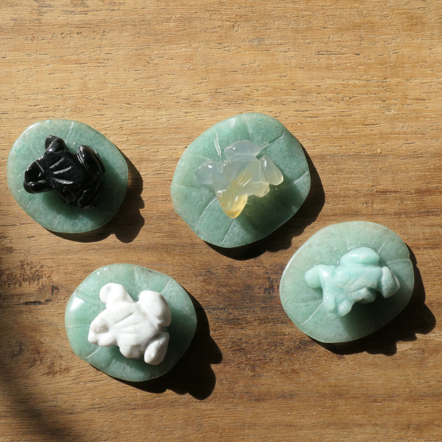 Lilypad Frog Carving
