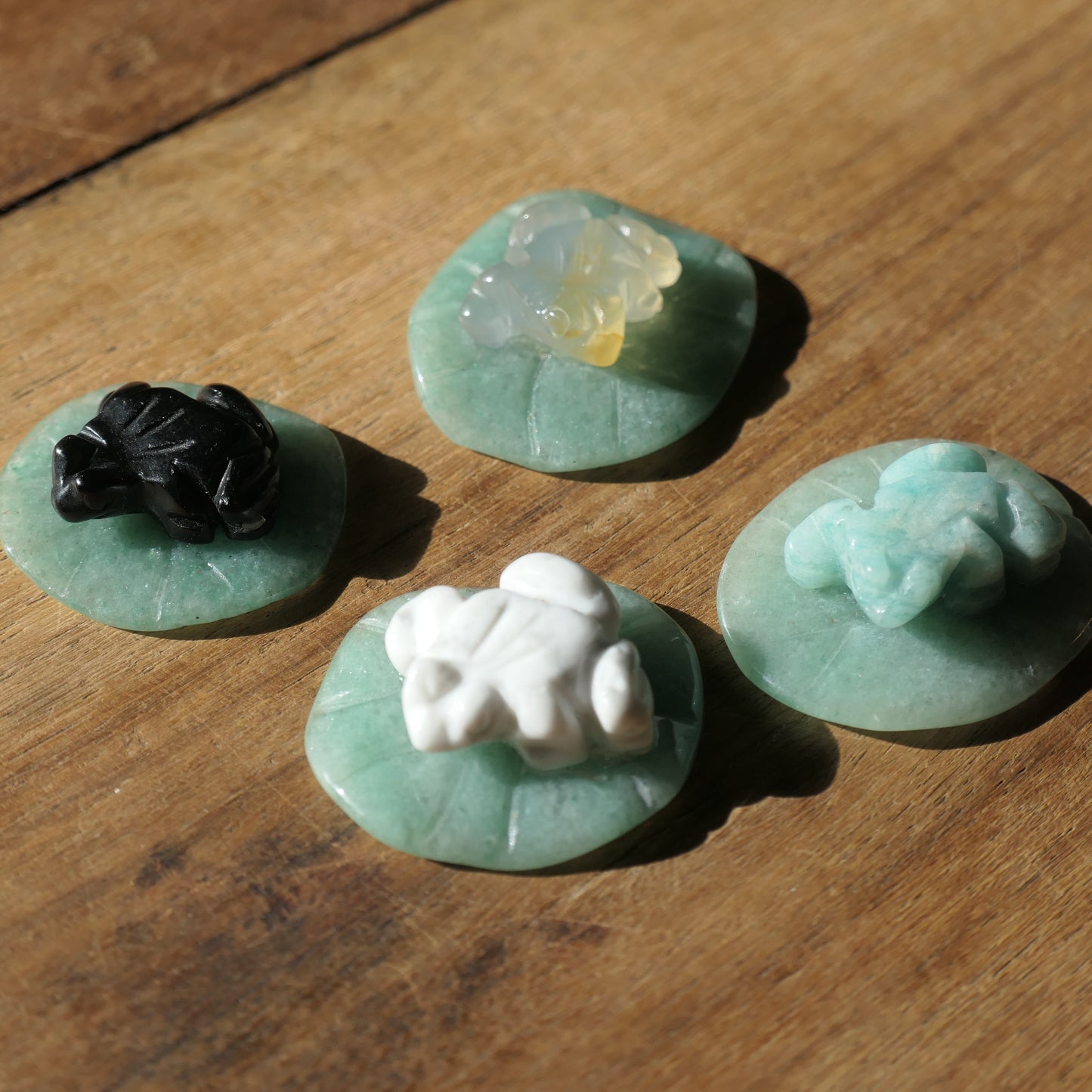 Lilypad Frog Carving