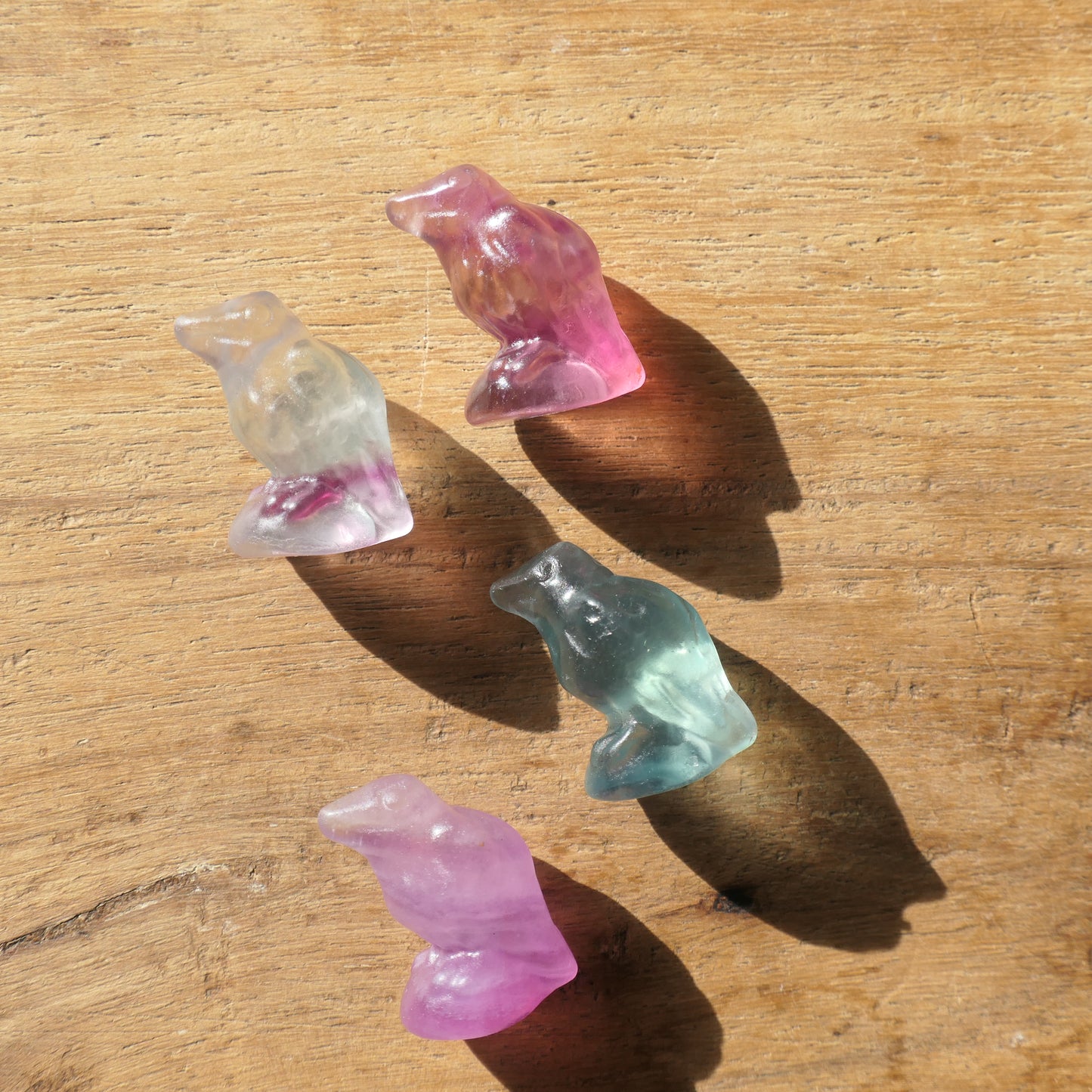 Fluorite Crows - mini