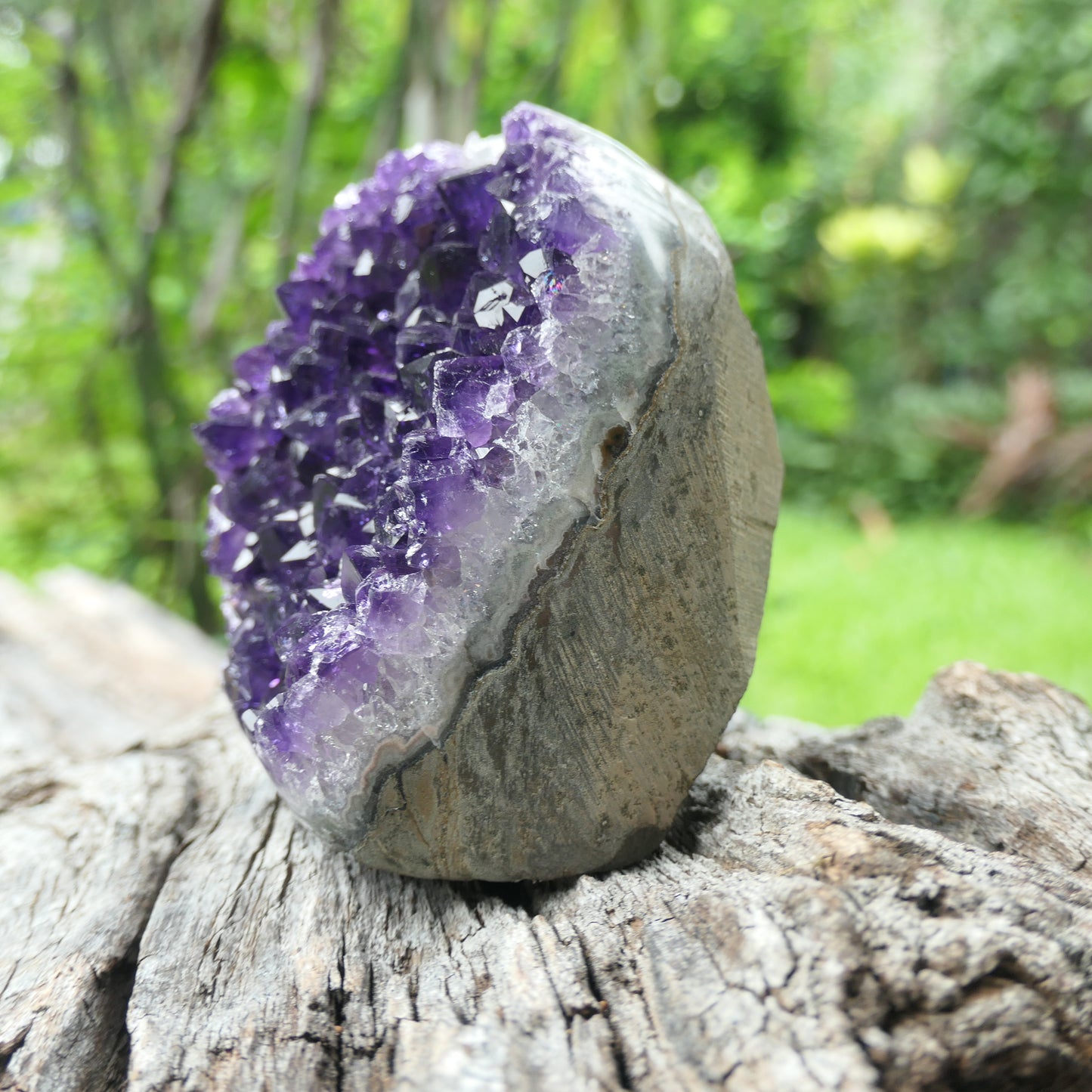 Amethyst Cut Base A Grade