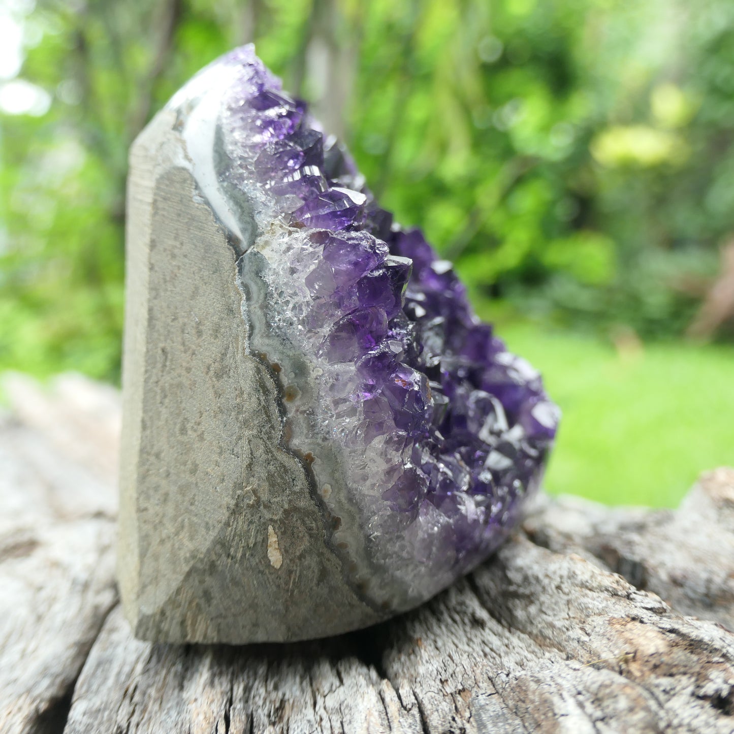 Amethyst Cut Base A Grade