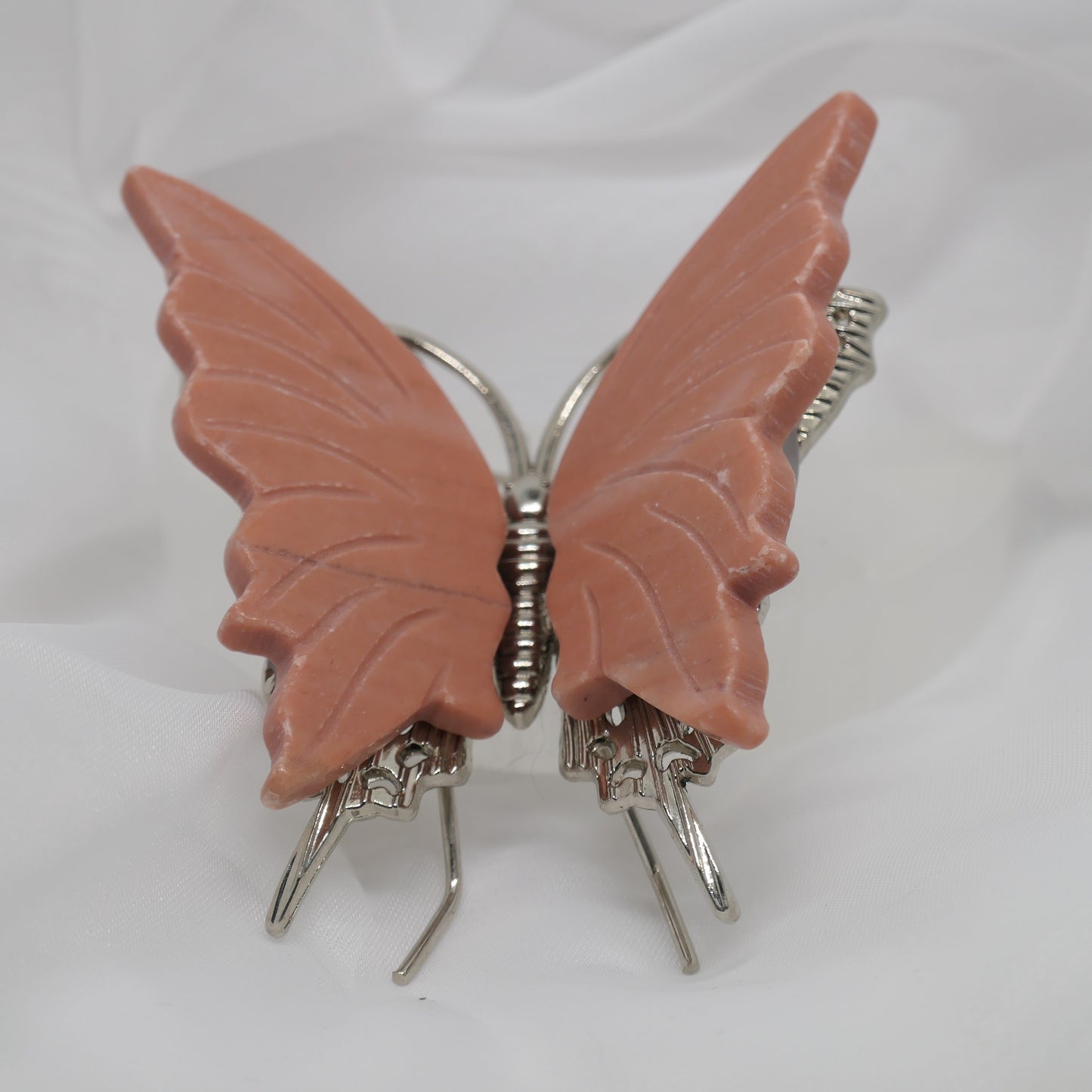 Orange Aventurine crystal wing butterfly
