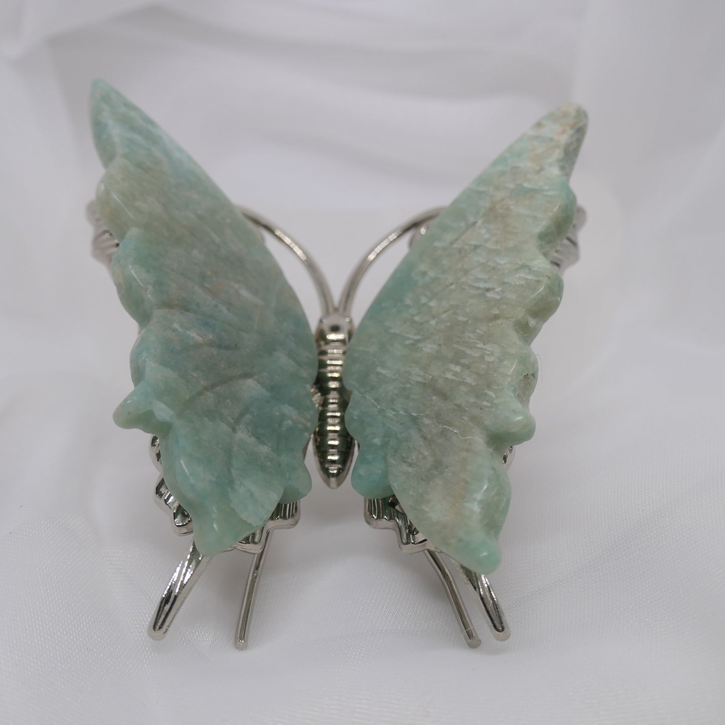 Amazonite crystal wing butterfly