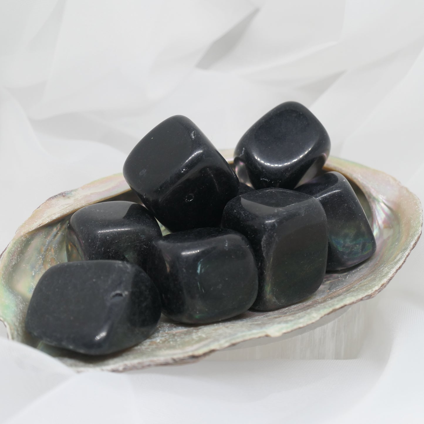 Black Obsidian tumbles