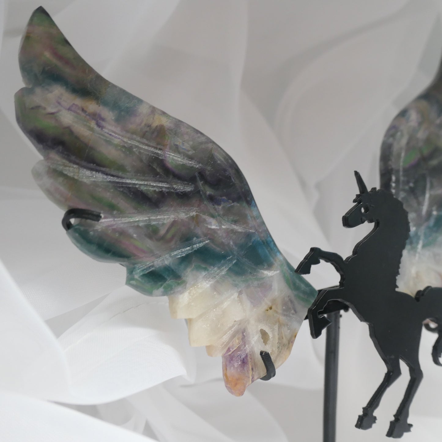 Fluorite Pegasus Wings
