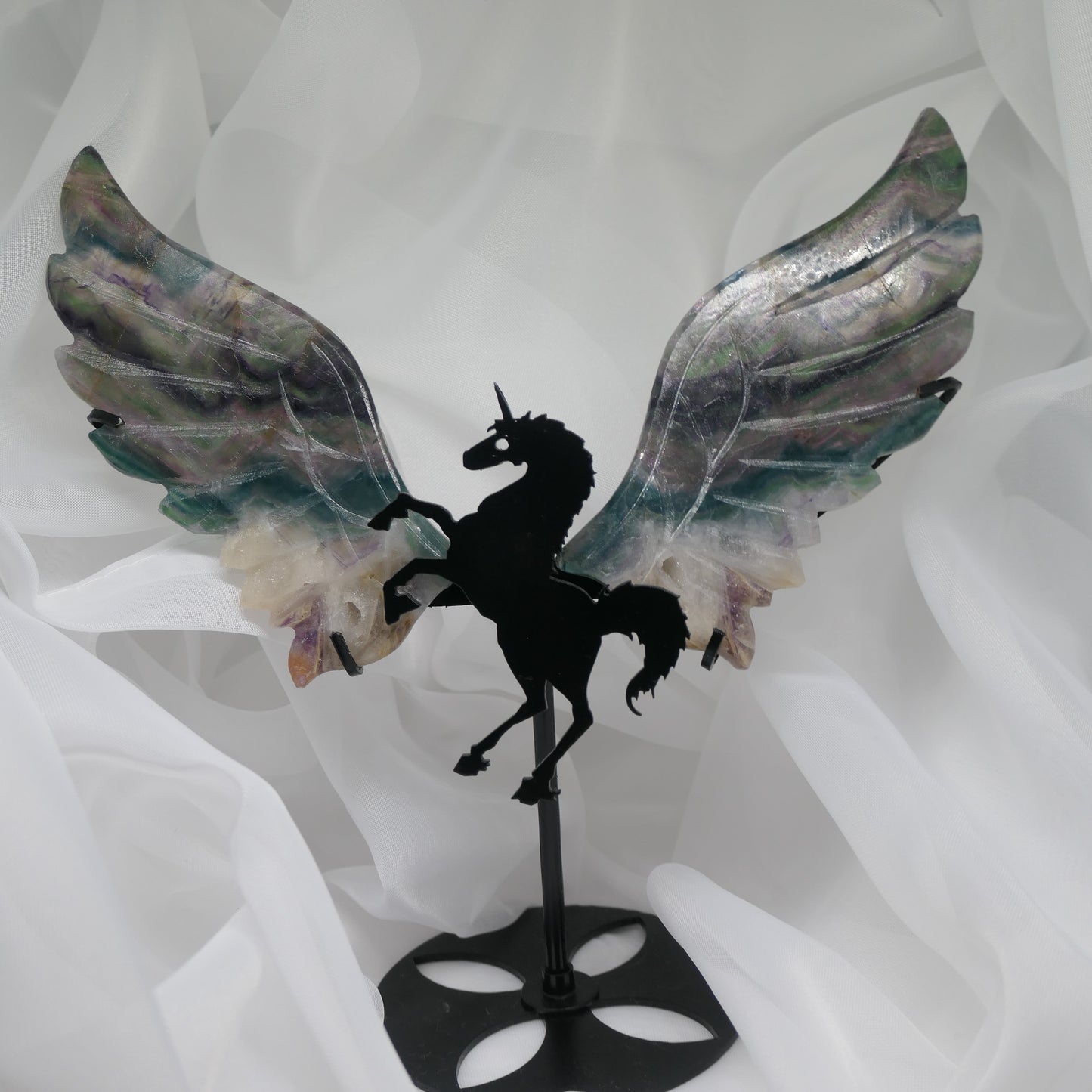 Fluorite Pegasus Wings