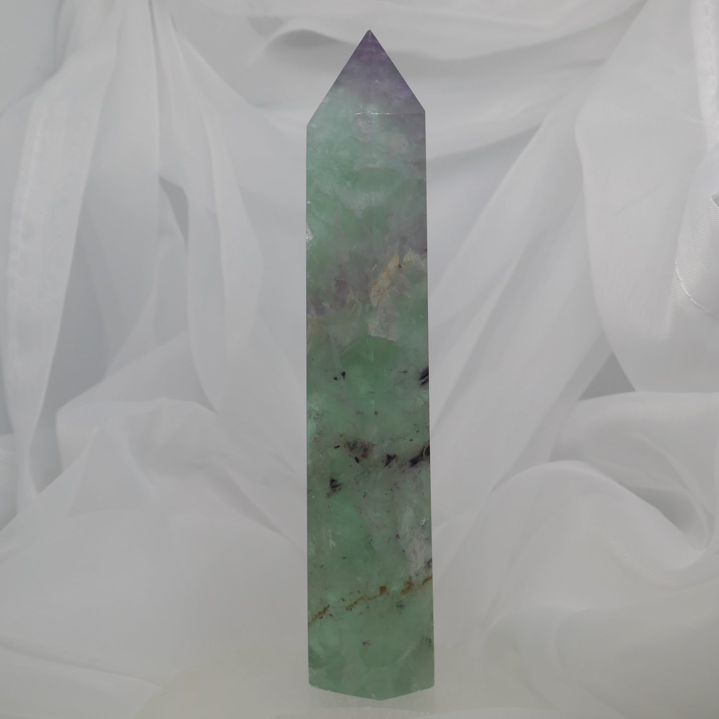 Watermelon Fluorite Tower