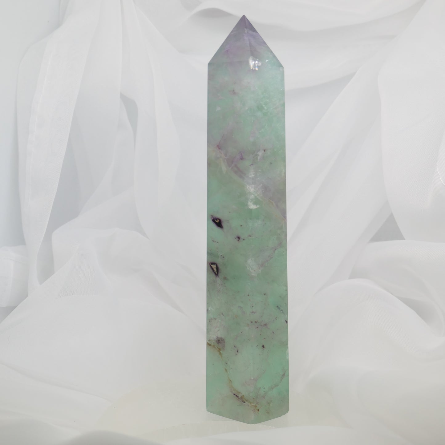 Watermelon Fluorite Tower