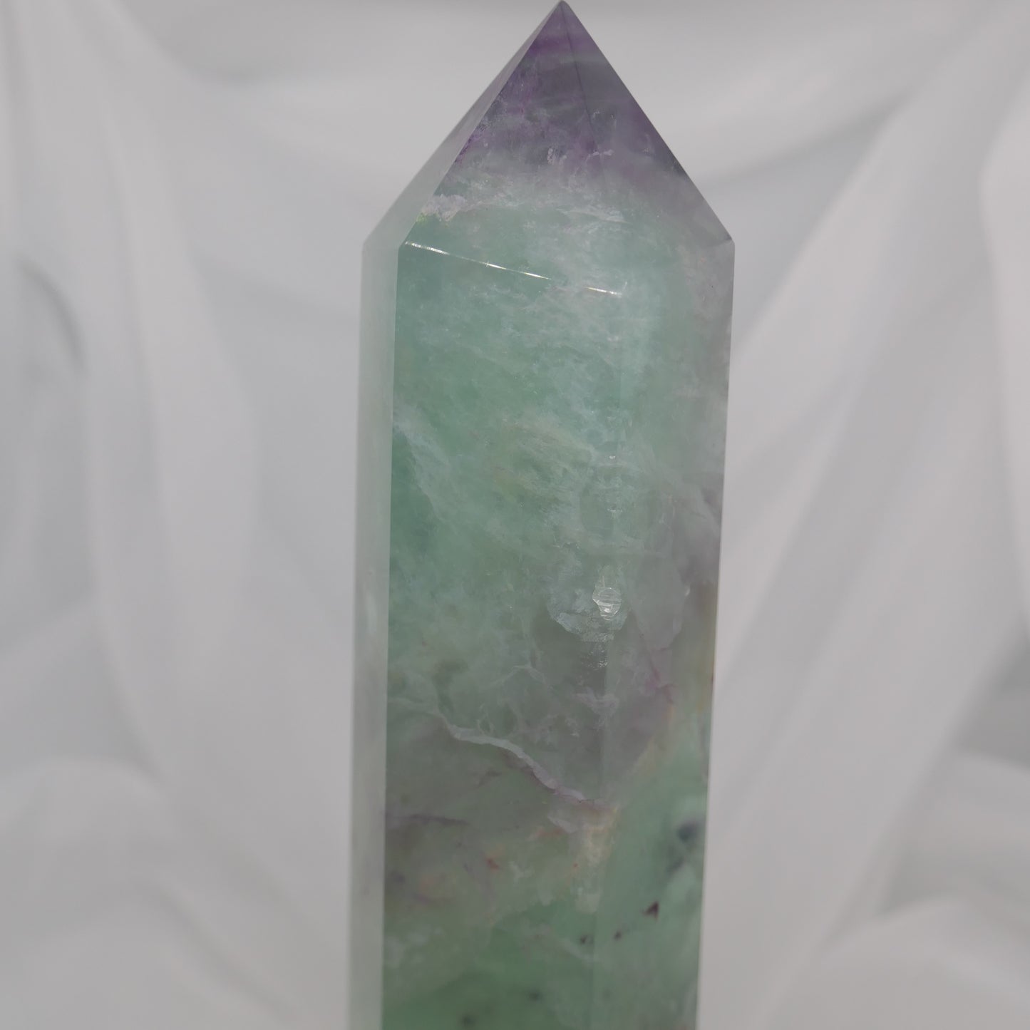Watermelon Fluorite Tower
