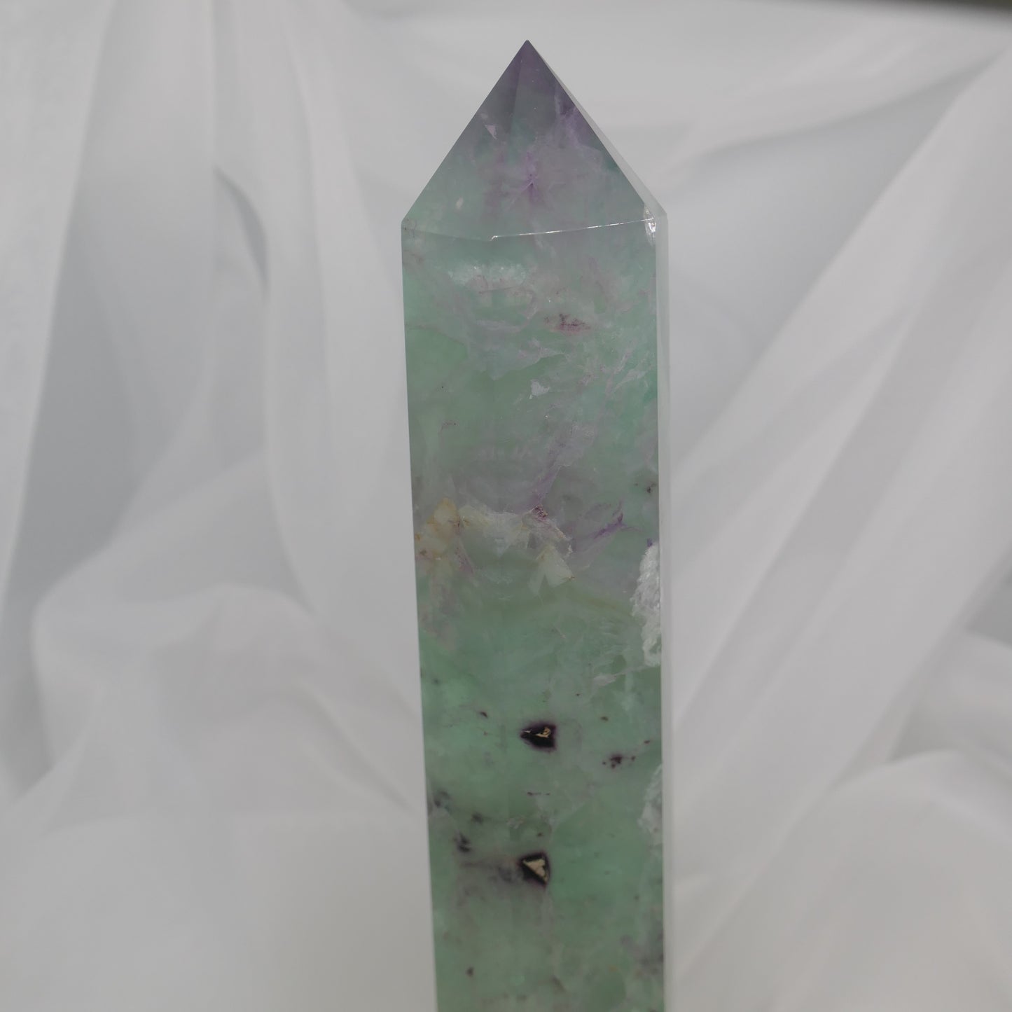 Watermelon Fluorite Tower