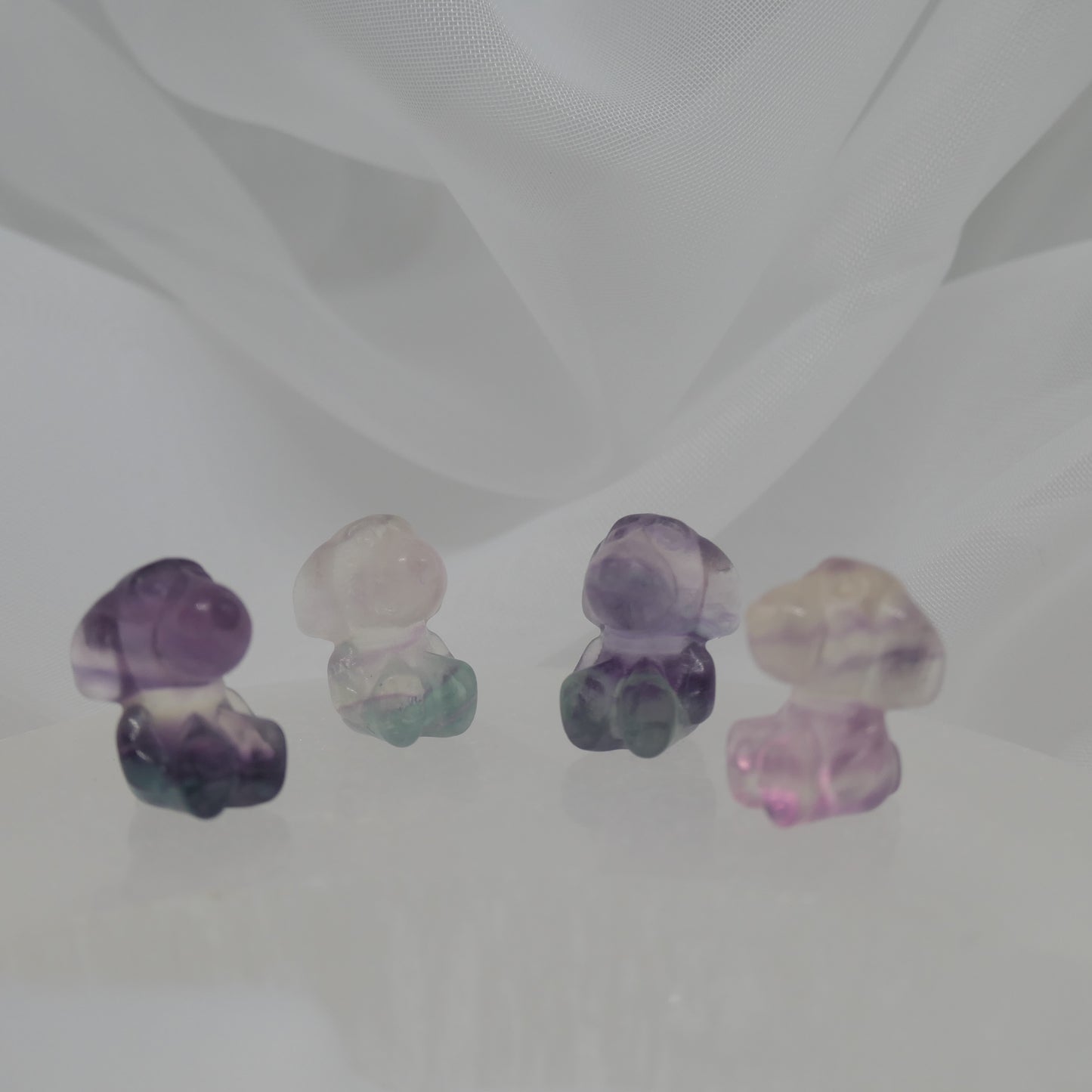 Mini Fluorite Carving Snoopy