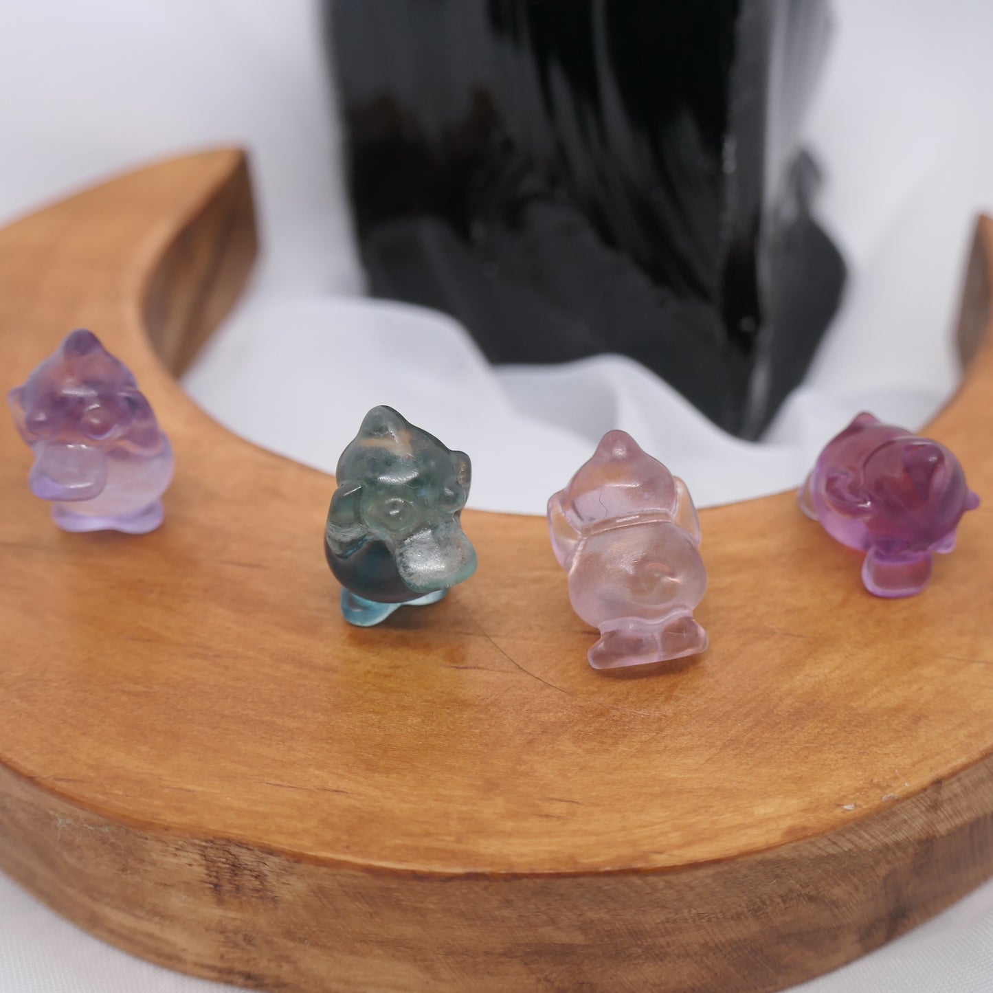 Mini Fluorite Carving Psyduck
