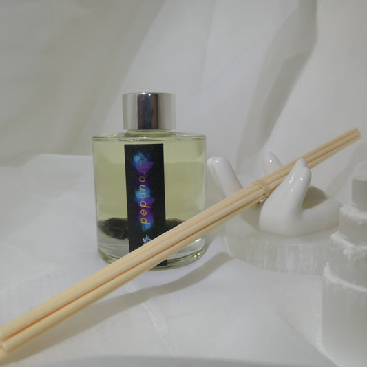 Grounded Reed Diffuser with Smoky Quartz