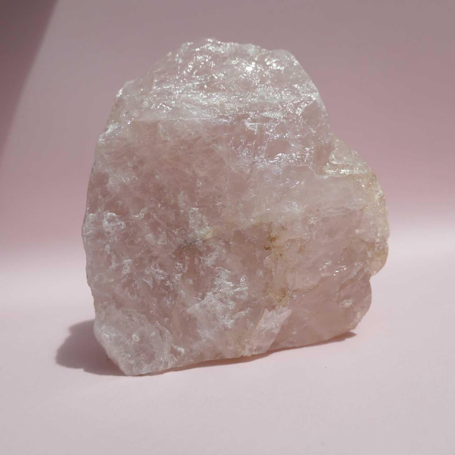 Rose quartz lamp small 1B