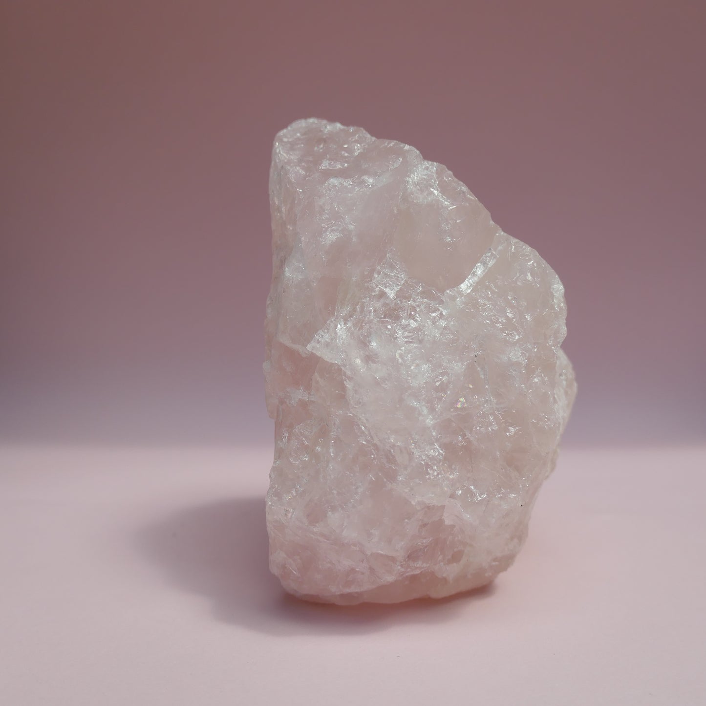 Rose quartz lamp small 1F