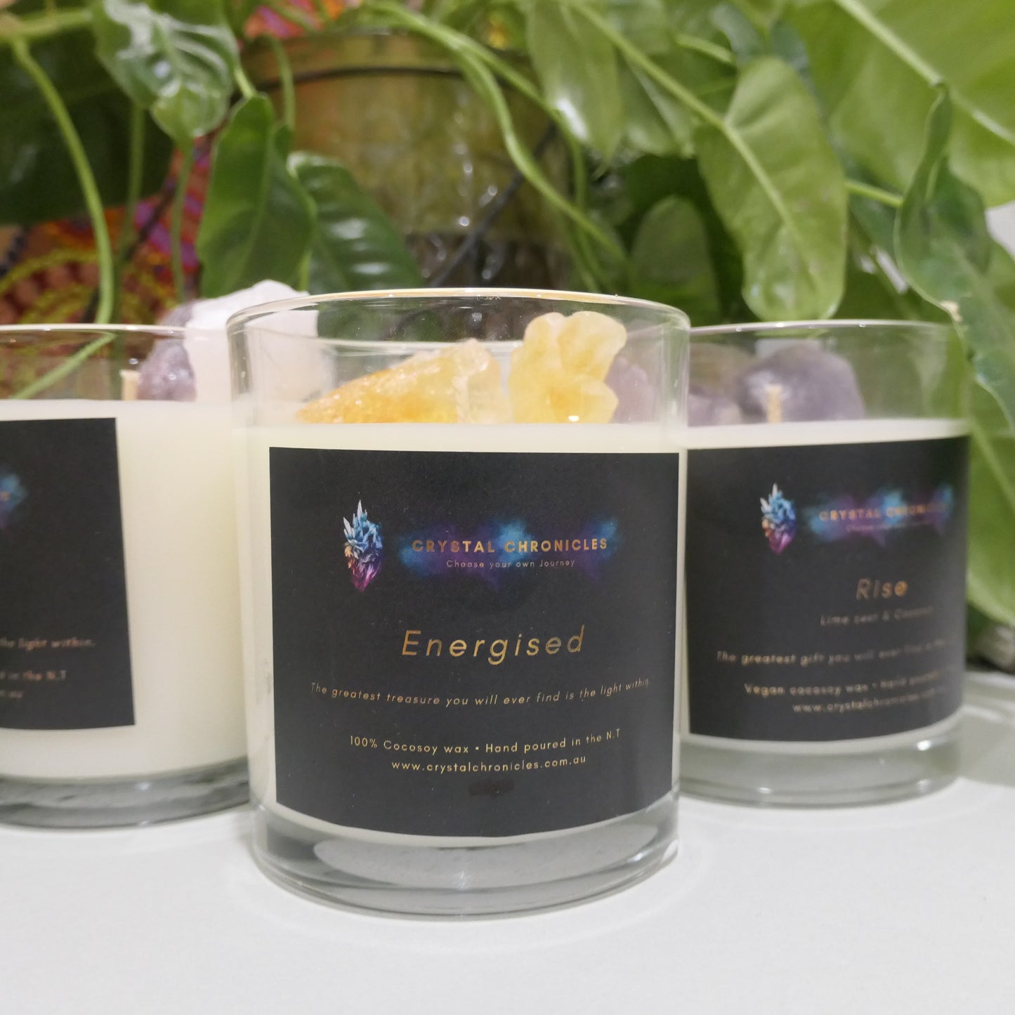 Energised - Citrine Candle with Energised Meditation