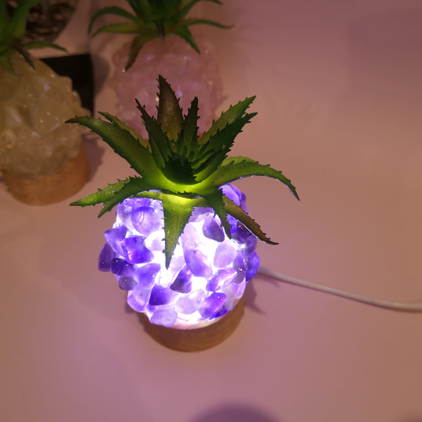 Pinapple USB Lamps