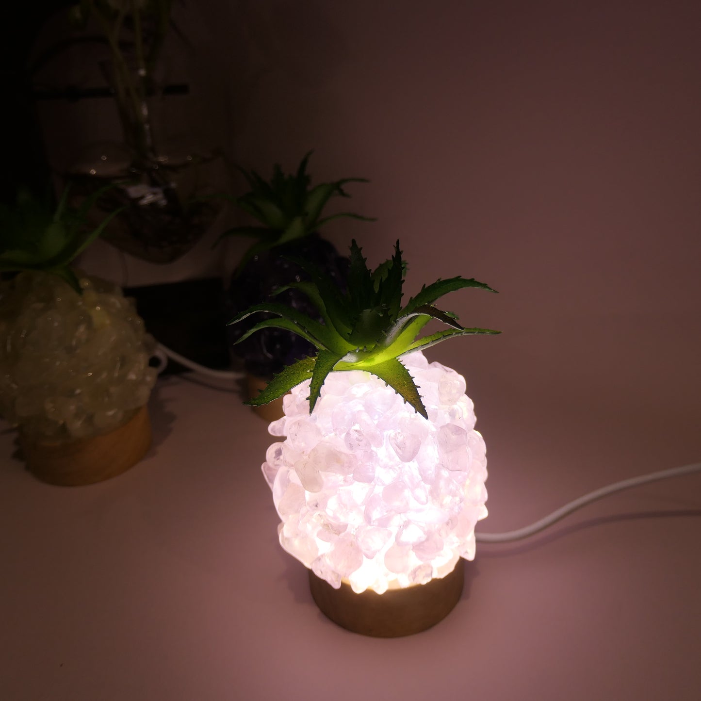 Pinapple USB Lamps